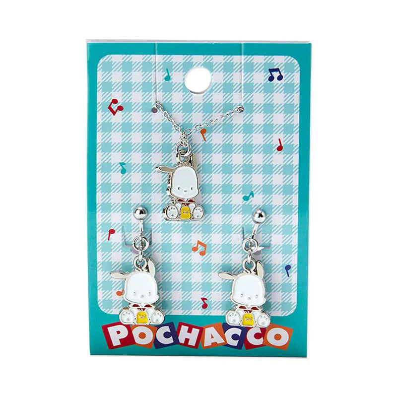 Sanrio Characters Necklace and Earrings Set