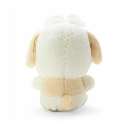 Sanrio Characters White Plush Keychain with Mascot