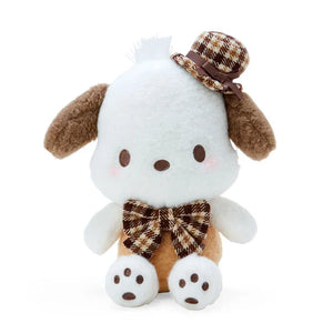 Pochacco Mocha Checkered 7" Plush