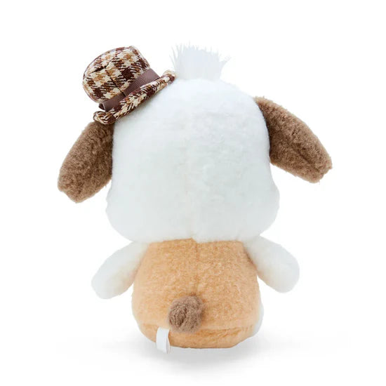 Pochacco Mocha Checkered 7" Plush