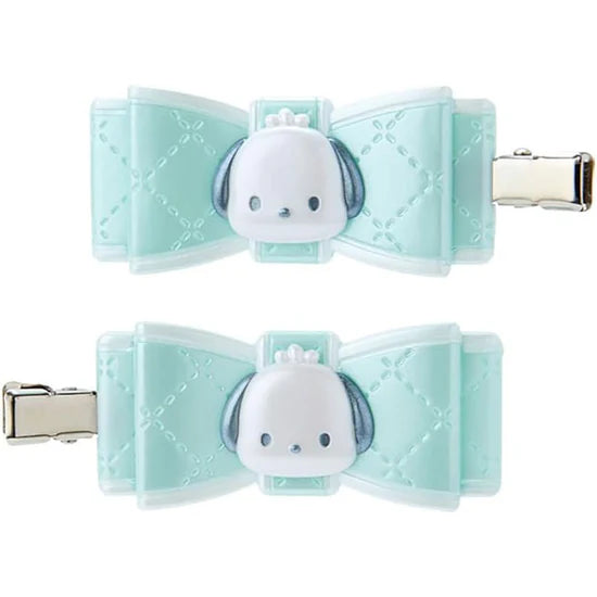 Sanrio Characters Ribbon Hair Clip Set