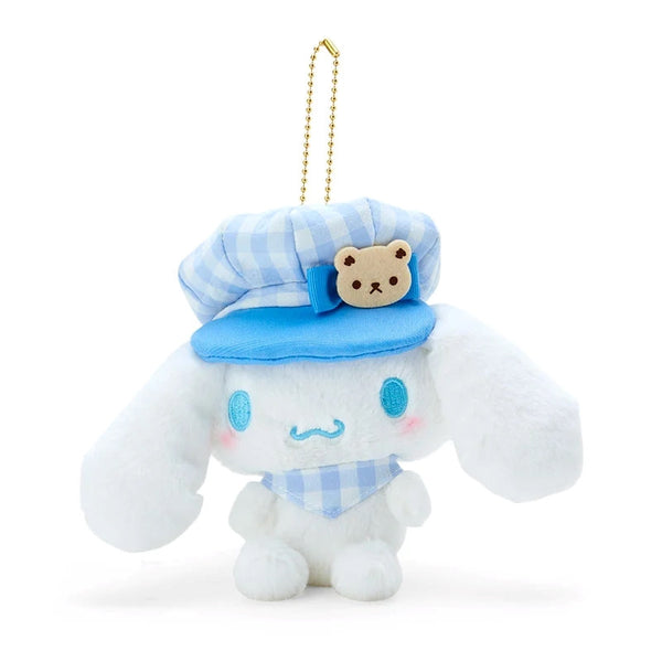 Sanrio Characters Gingham Casquette Mascot Clip On