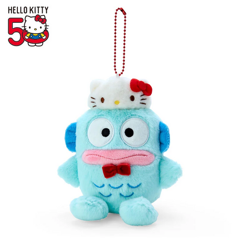 Hello Kitty Hangyodon 50th Anniversary Mascot with Ball Chain