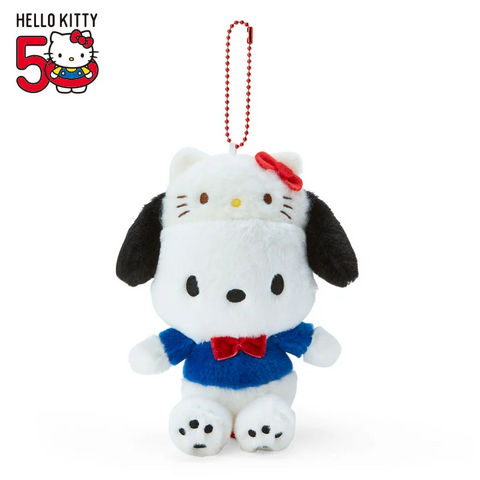 Hello Kitty Pochacco 50th Anniversary Mascot with Ball Chain