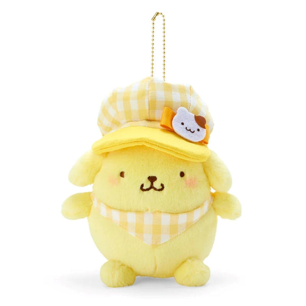 Sanrio Characters Gingham Casquette Mascot Clip On