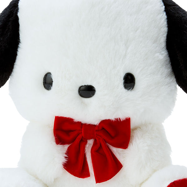 Pochacco 35th Anniversary 10" Plush (Red Ribbon)