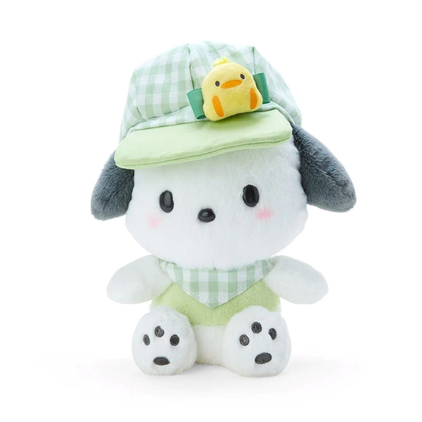 Sanrio Characters Gingham Casquette 8" Plush