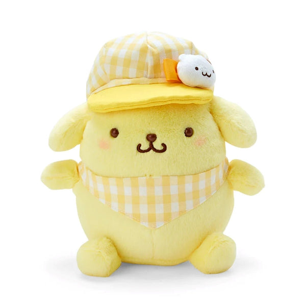 Sanrio Characters Gingham Casquette 8" Plush