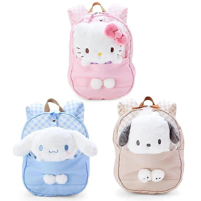 Sanrio Characters Backpack with Plush