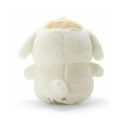 Sanrio Characters White Plush Keychain with Mascot