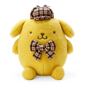 Pompompurin Mocha Checkered 11" Plush