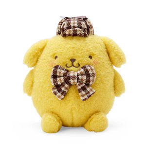 Pompompurin Mocha Checkered 7" Plush