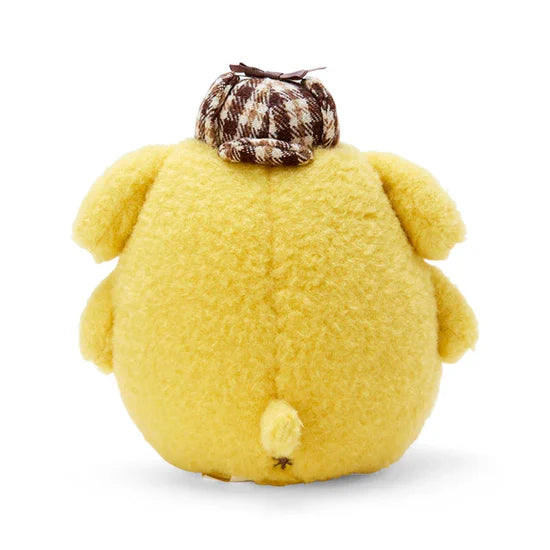 Pompompurin Mocha Checkered 7" Plush