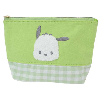 Sanrio Characters Chenille Gingham Pouch