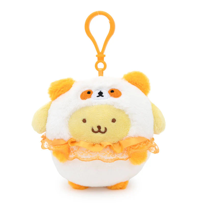 Pompompurin Orange Panda Mascot Clip On