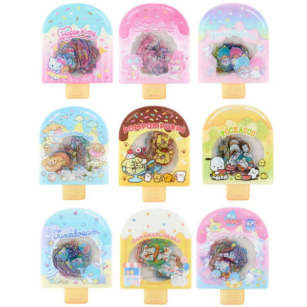 Sanrio Characters Ice Lolly Sticker Set