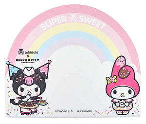 tokidoki x Hello Kitty and Friends My Melody and Kuromi Sticky Notes