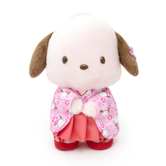 Pochacco Sakura Kimono 10" Standing Plush