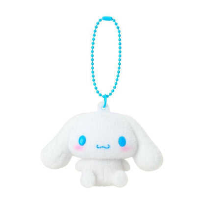 Cinnamoroll Steel Keychain with Flocky Mascot
