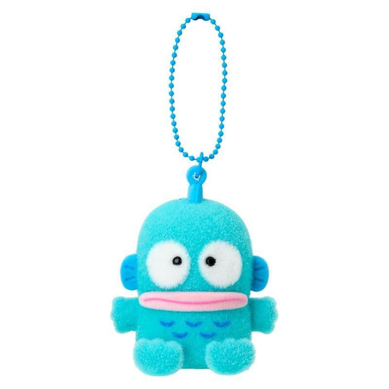 Hangyodon Steel Keychain with Flocky Mascot