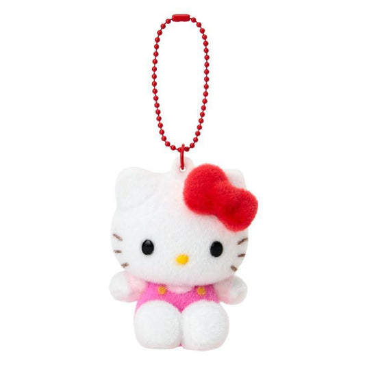 Hello Kitty Steel Keychain with Flocky Mascot