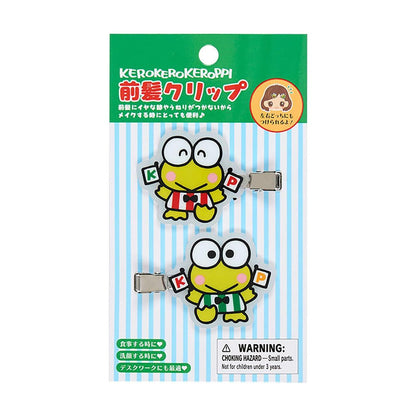 Keroppi Transparent Hair Clip