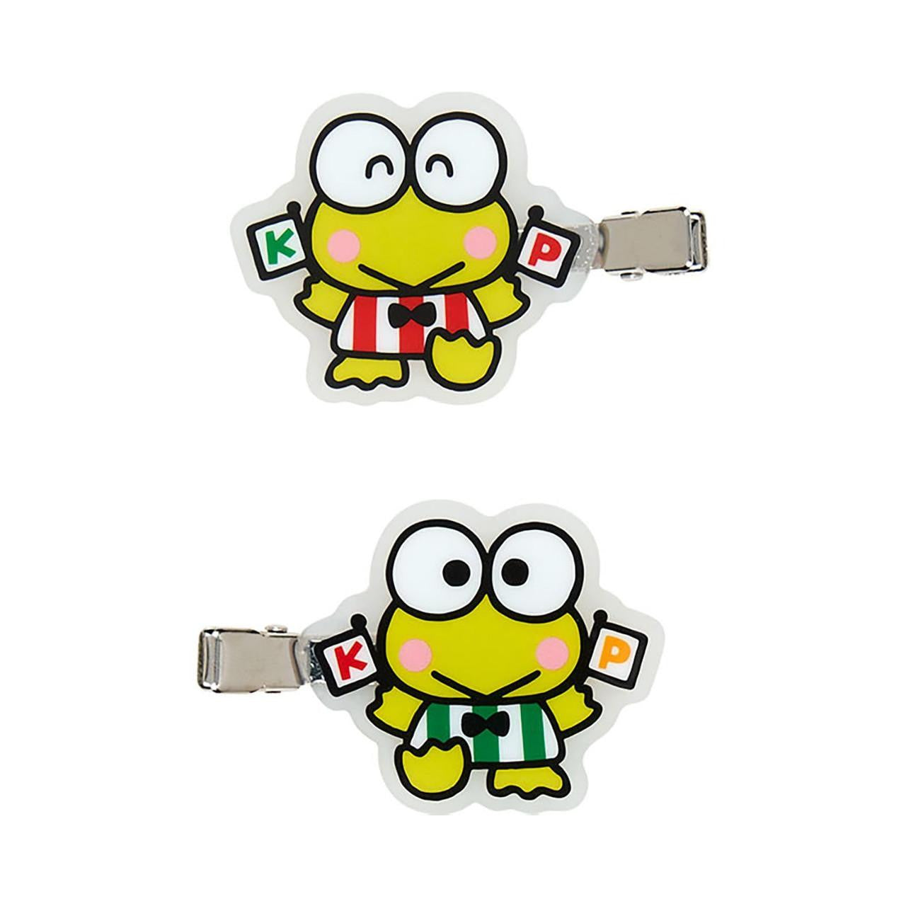 Keroppi Transparent Hair Clip