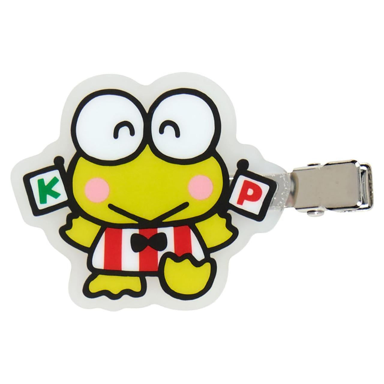 Keroppi Transparent Hair Clip