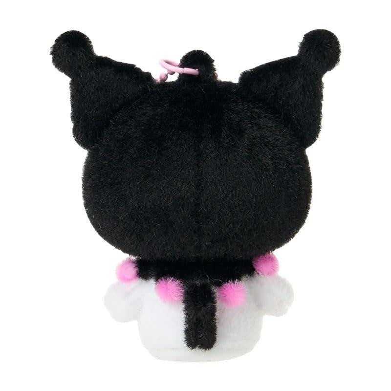 Kuromi Steel Keychain with Flocky Mascot