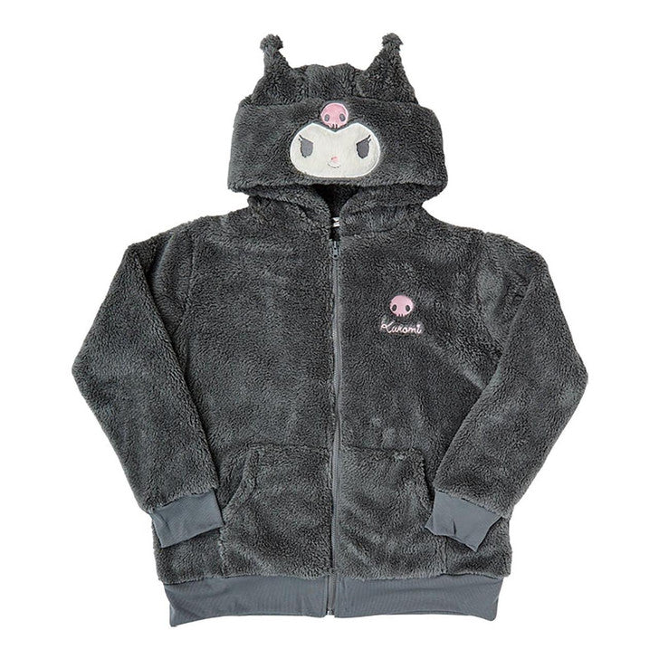 Kuromi Face Zip Up Jacket