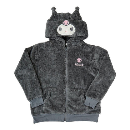 Kuromi Face Zip Up Jacket