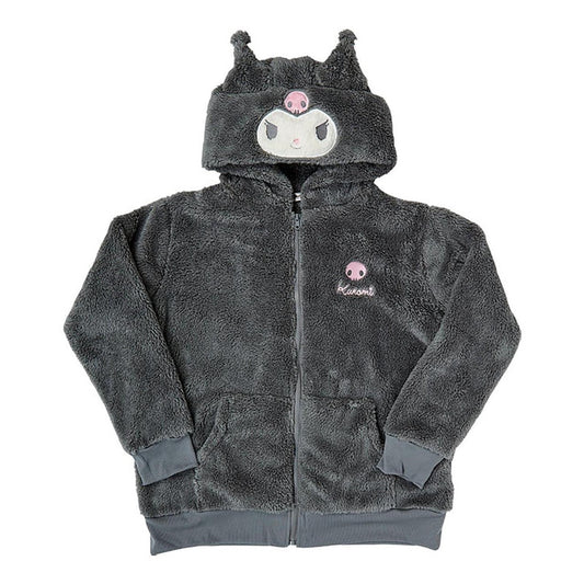 Kuromi Face Zip Up Jacket