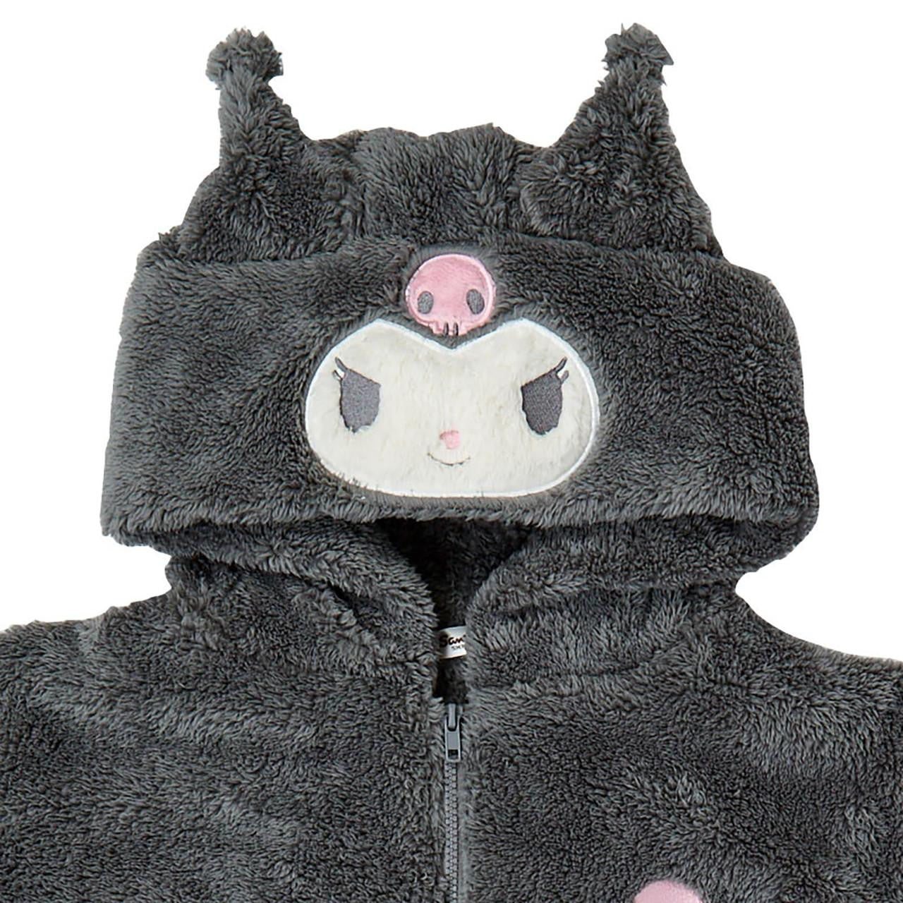 Kuromi Face Zip Up Jacket