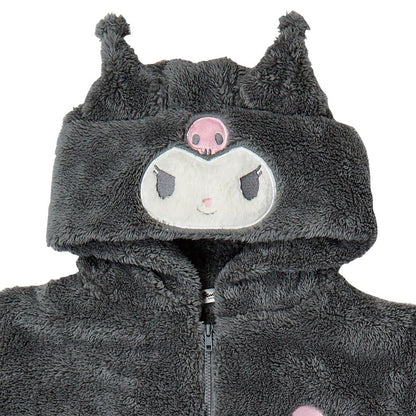 Kuromi Face Zip Up Jacket