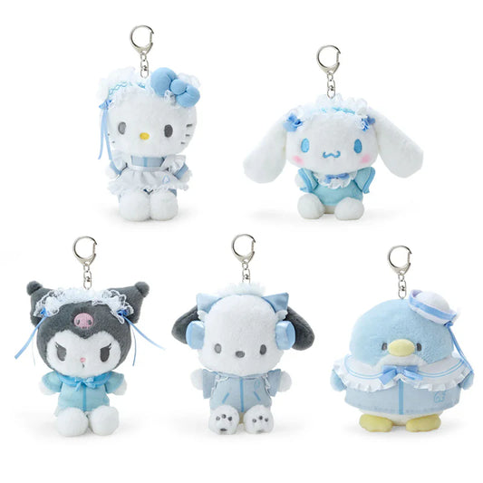 Sanrio Characters Light Blue Days Mascot Plush Keychain