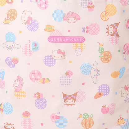 Sanrio Characters Mix Pastel Tote Bag