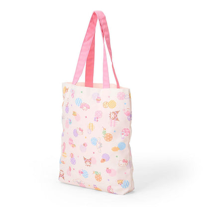 Sanrio Characters Mix Pastel Tote Bag