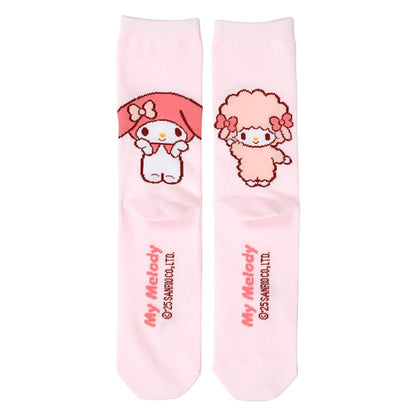 My Melody Heels Adult Socks