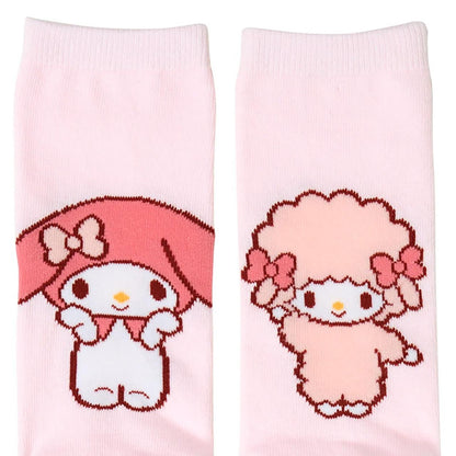 My Melody Heels Adult Socks
