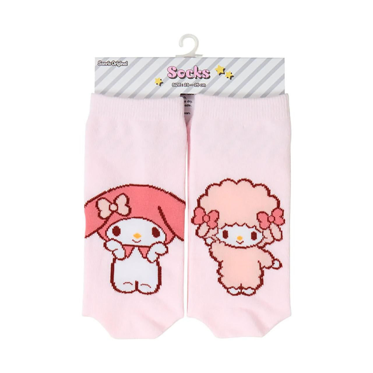 My Melody Heels Adult Socks