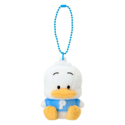 Ahiru no Pekkle Steel Keychain with Flocky Mascot