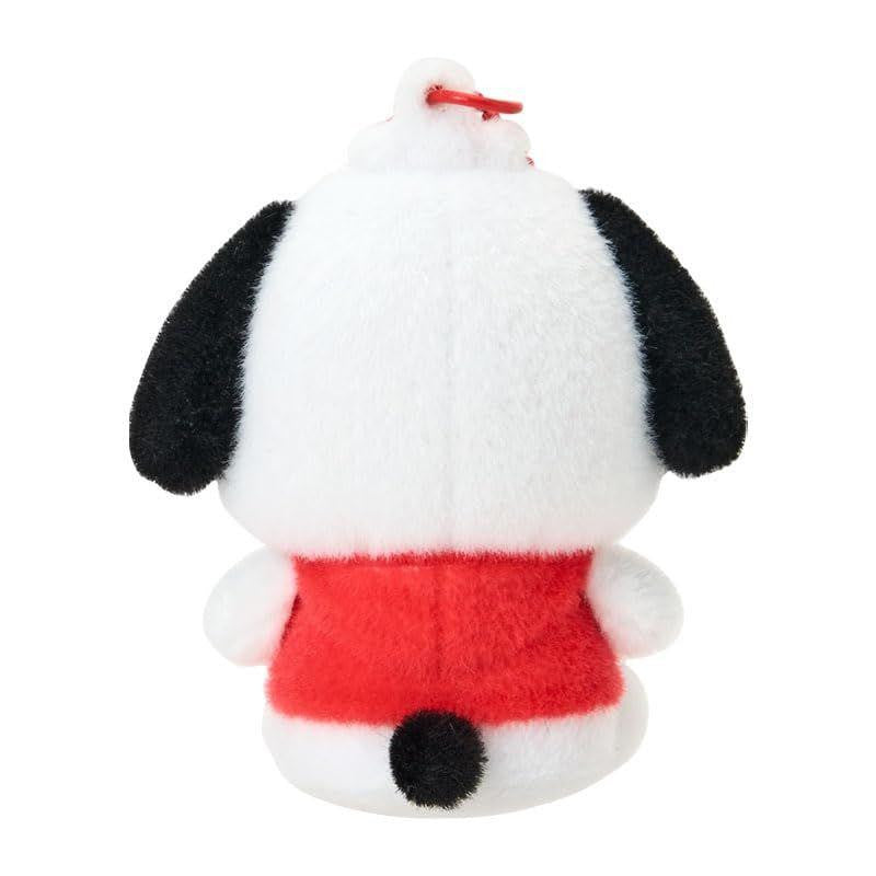 Pochacco Steel Keychain with Flocky Mascot