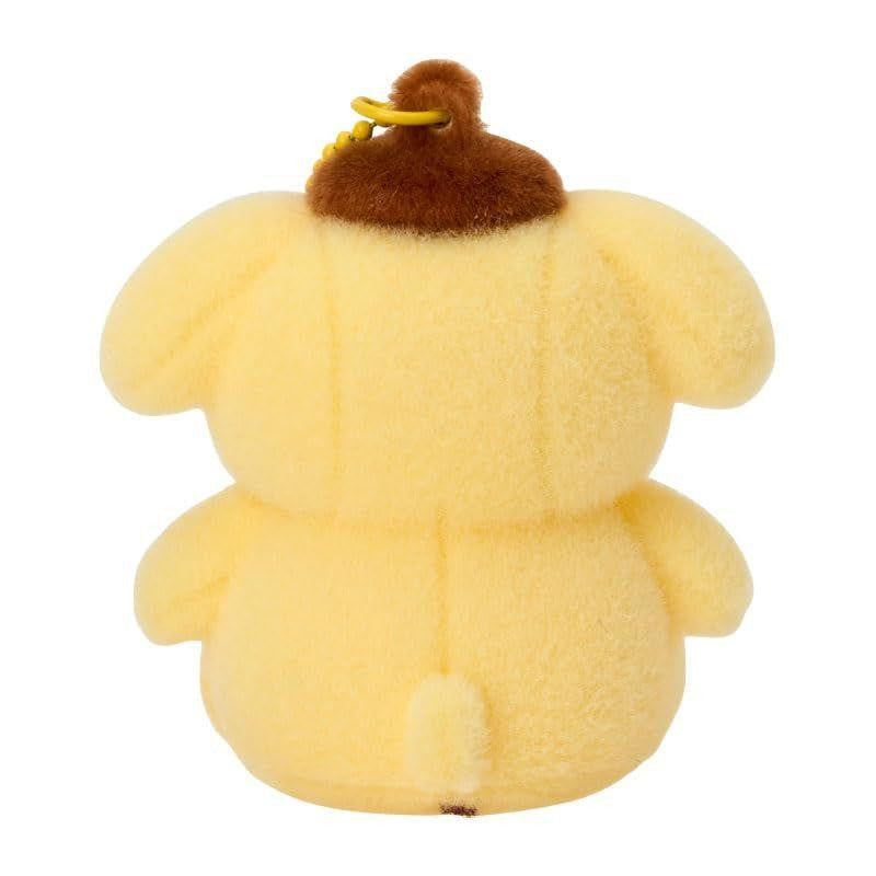 Pompompurin Steel Keychain with Flocky Mascot