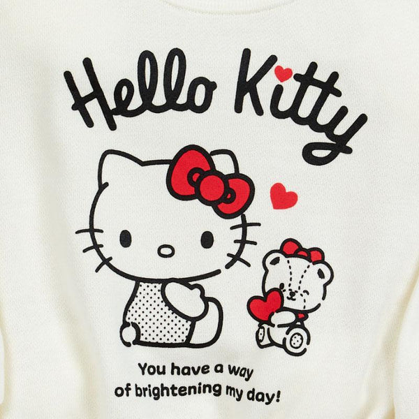 Hello Kitty Kids White Sweatshirt