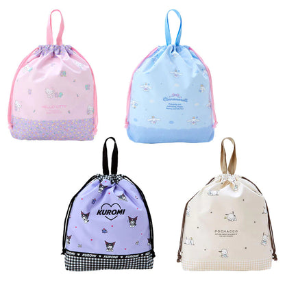 Sanrio Characters Drawstring Tote Bag