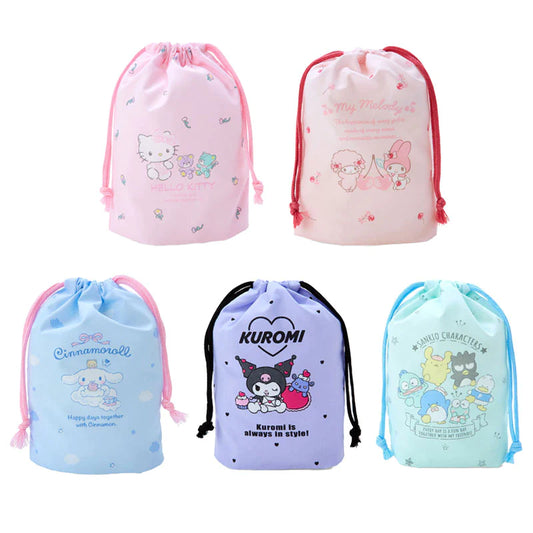 Sanrio Characters Small Drawstring Bag
