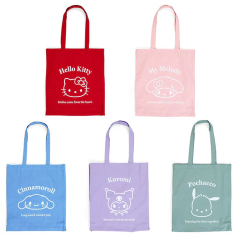 Sanrio Characters Everyday Cotton Tote Bag