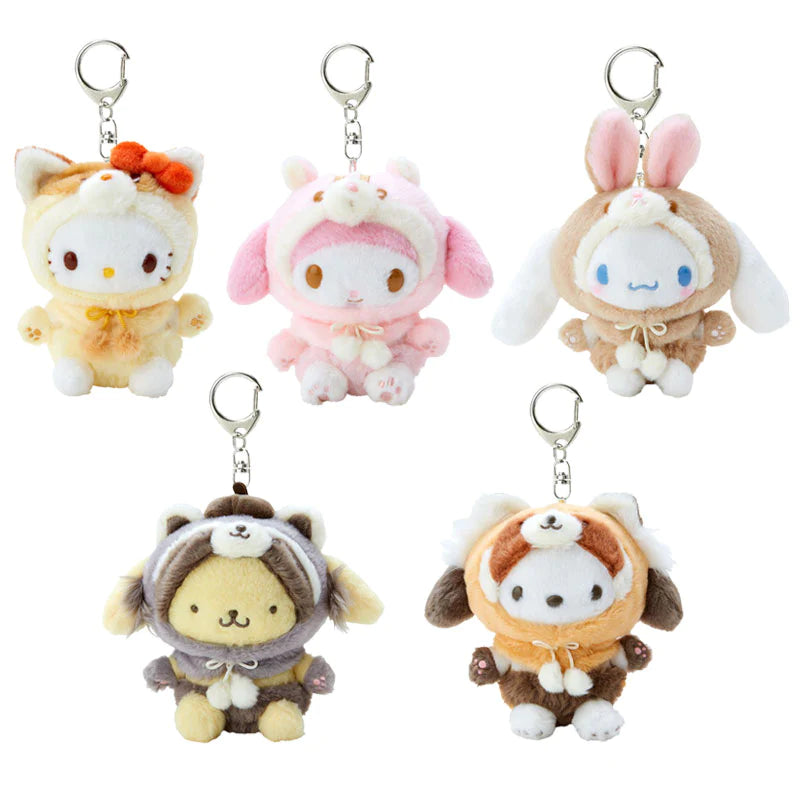Sanrio Characters Forest Animal Keychain w Mascot