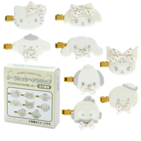 Sanrio Characters White Hair Clip Blind Box