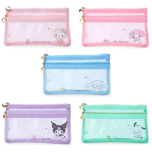 Sanrio Characters Flat Pen Pouch